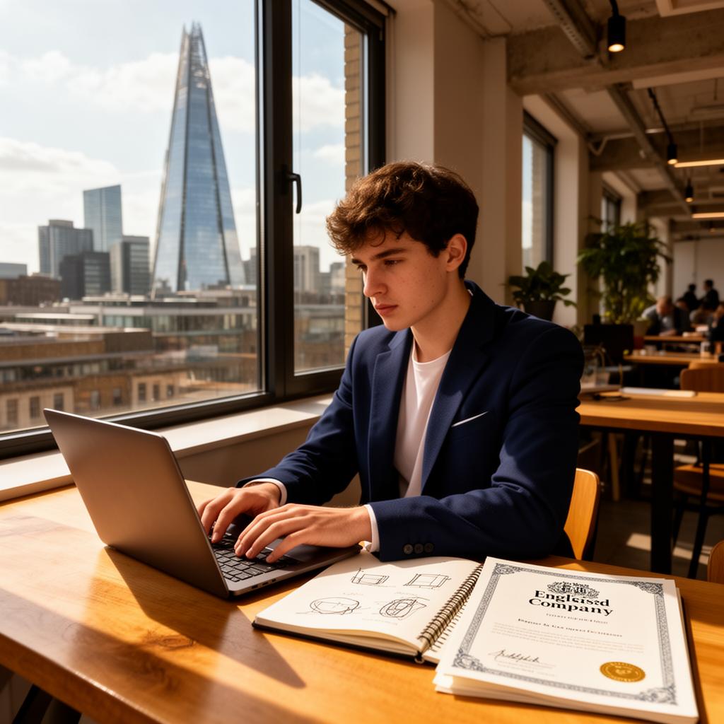 Why do astute entrepreneurs choose to form English companies?